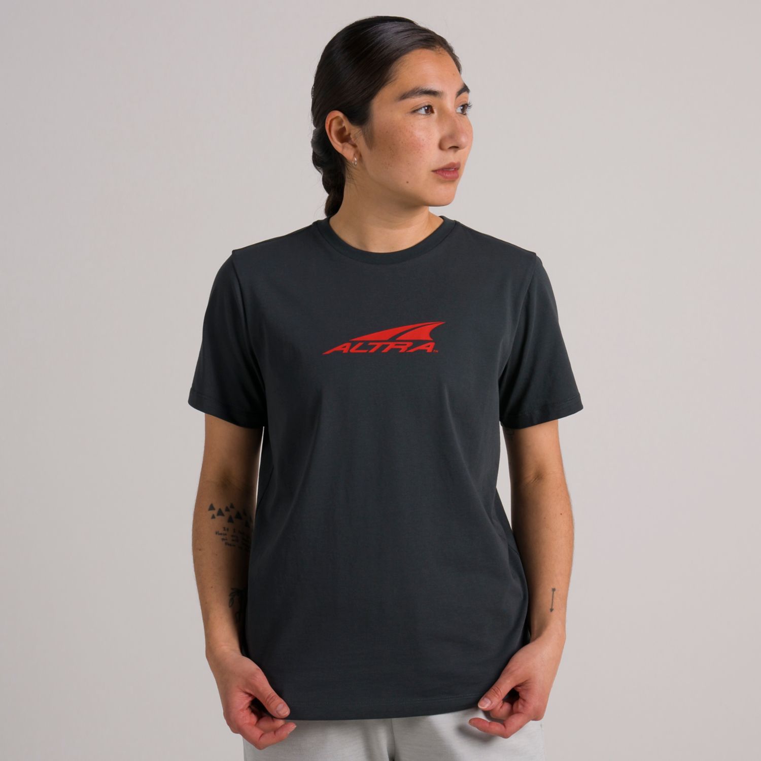 Black Altra Everyday Recycled Women's T Shirts | Ireland-90217549