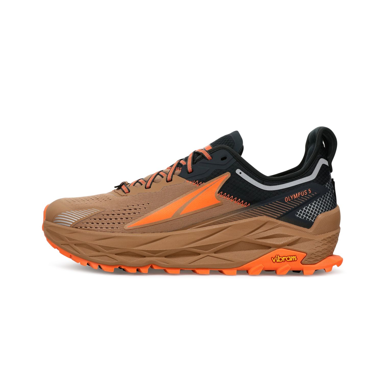 Brown Altra Olympus 5 Men's Trail Running Shoes | Ireland-69254319