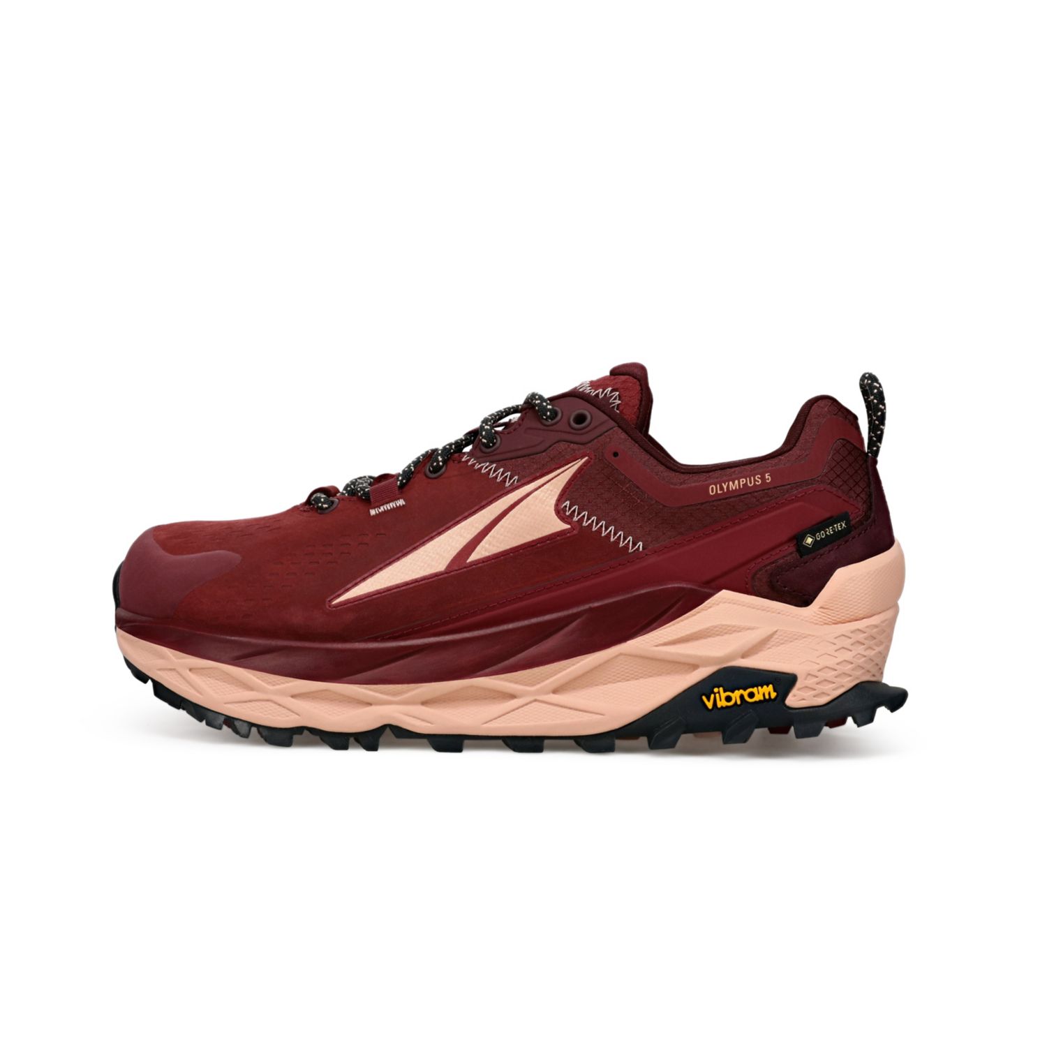 Burgundy Altra Olympus 5 Hike Low Gtx Women's Hiking Shoes | Ireland-37526909