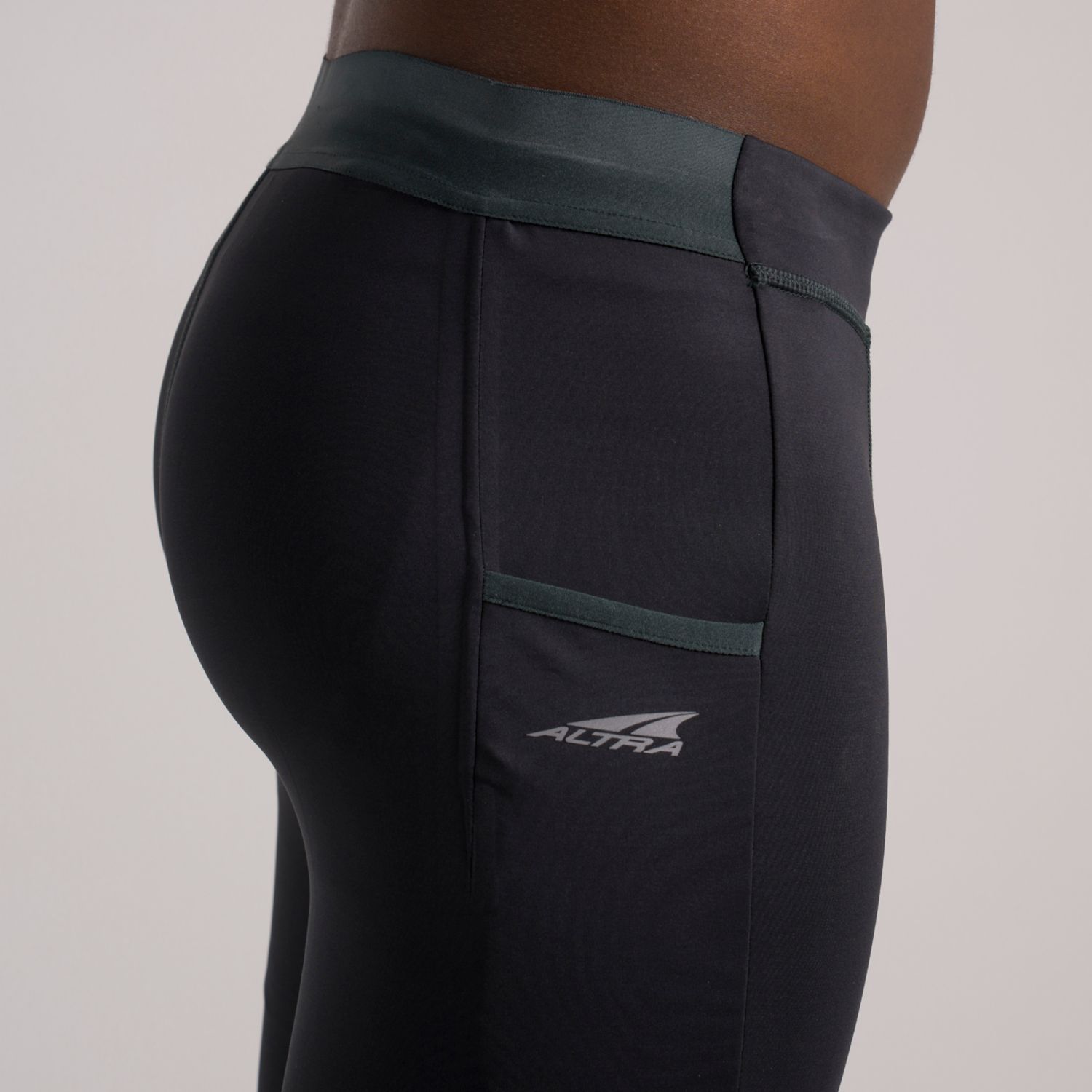 Dark Green Altra Core Men's Running Tights | Ireland-47638509