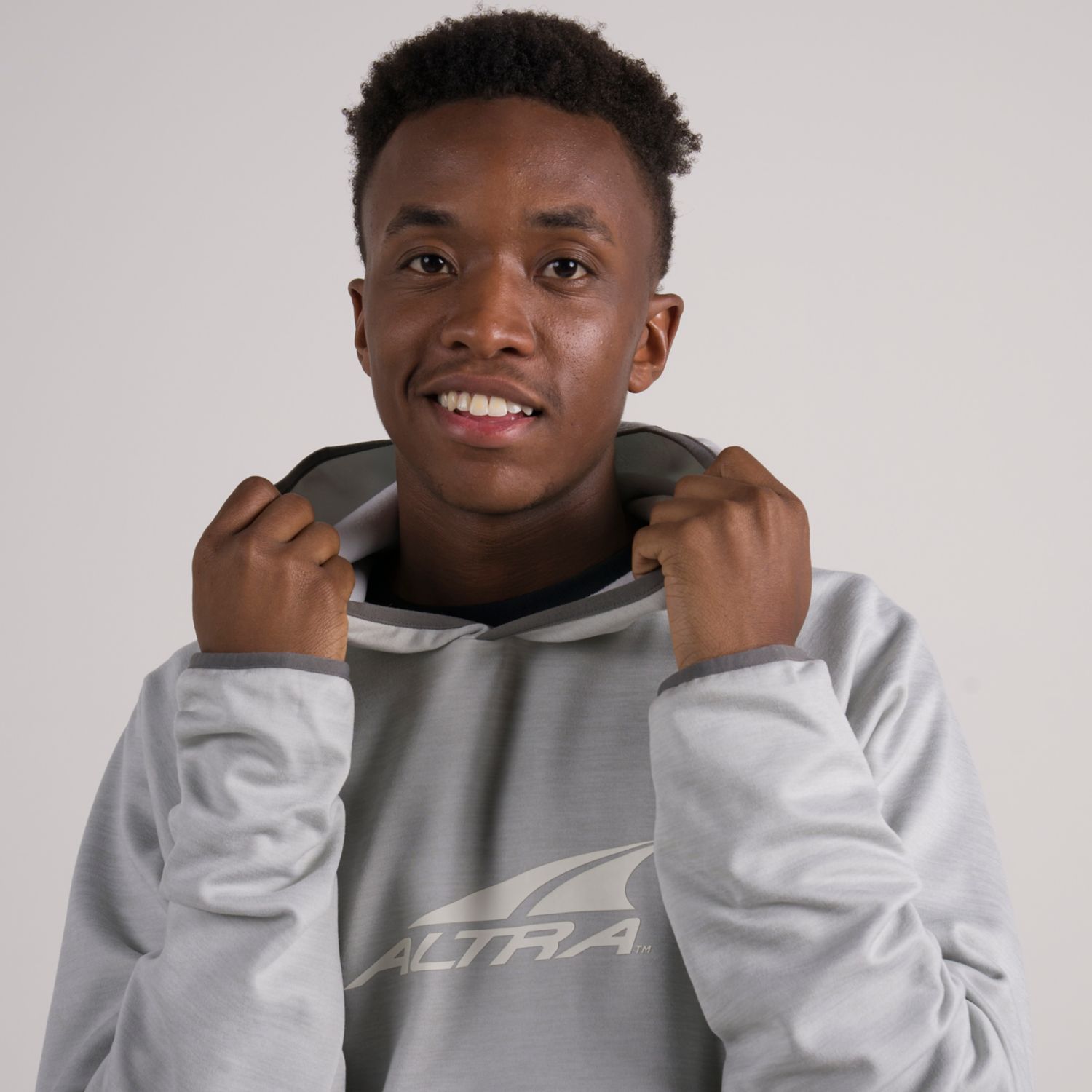 Grey Altra Everyday Men's Hoodie | Ireland-26403179