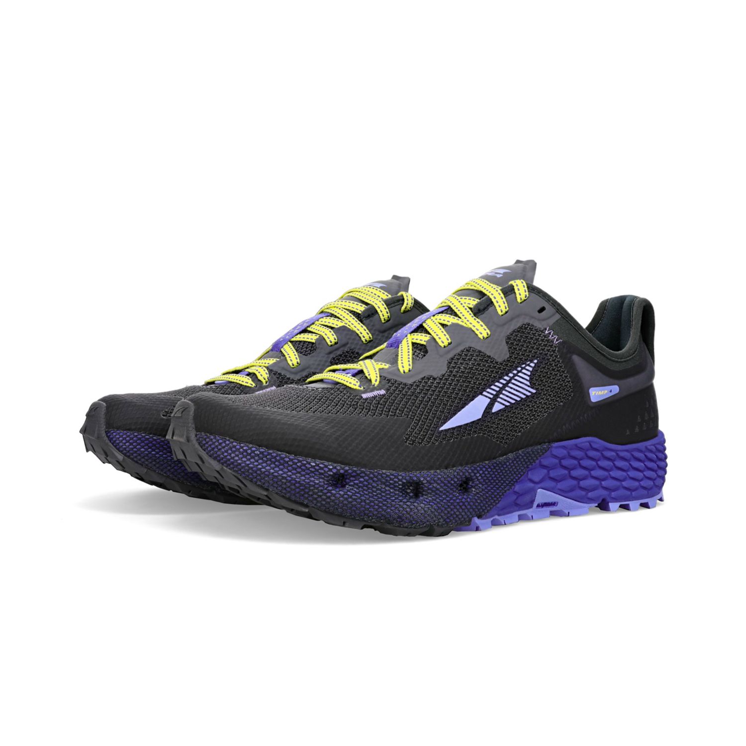 Grey / Purple Altra Timp 4 Women's Trail Running Shoes | Ireland-31274509