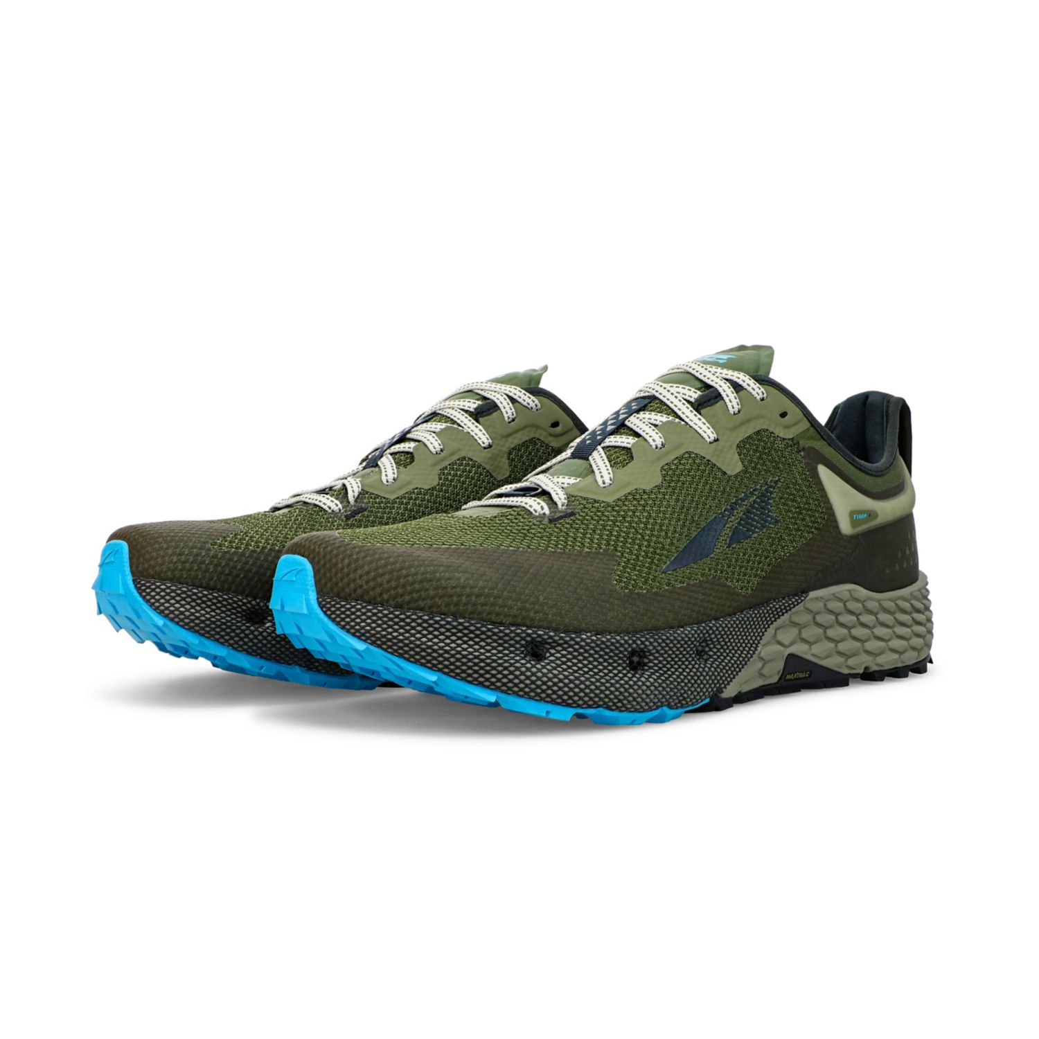 Olive Altra Timp 4 Men's Trail Running Shoes | Ireland-52618349